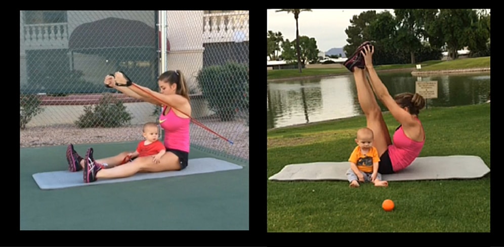 10 вдохновляющих видео от спортивной мамы, заставляющих встать с дивана