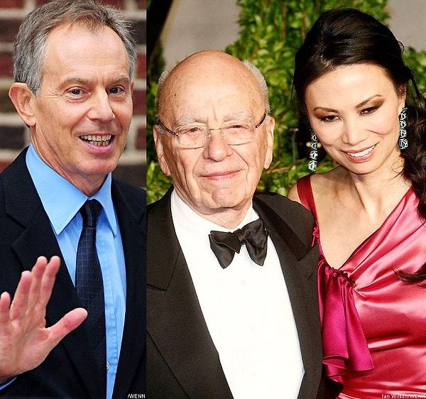 Ancak iddialara göre boşanmalarının ardındaki asıl sebep, Wendi'nin kızının vaftiz babası, Birleşik Krallık eski başbakanı olan Tony Blair'a duyduğu aşktı!
