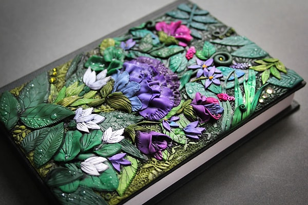 11. Цветочный блокнот