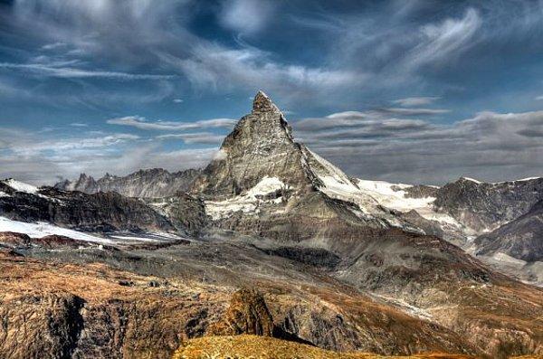 13. Matterhorn Dağı, İsviçre
