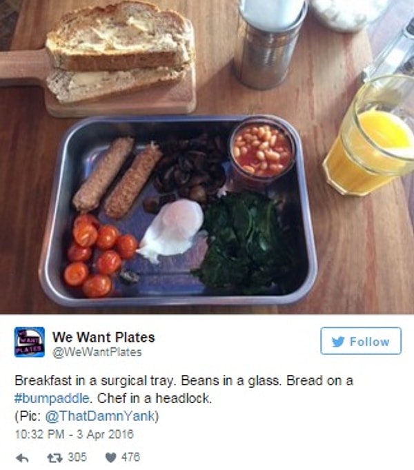 5. Ресторанчик, подающий еду на хирургическом подносе