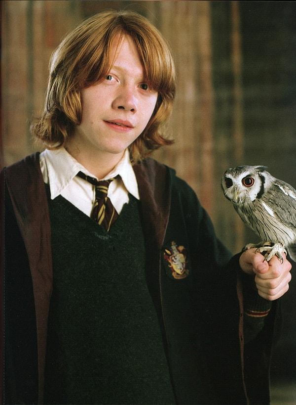 22. Ron'un ufak baykuşunun ismi Pigwidgeon, küçük ve önemsiz anlamına gelir.