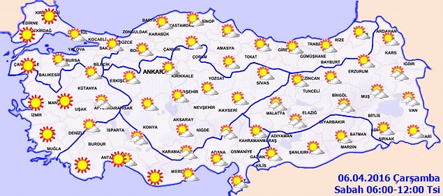 BÖLGELERİMİZDE HAVA