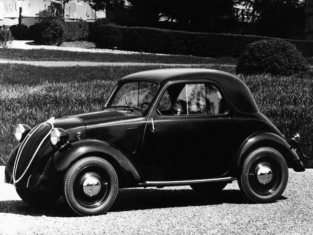 3. Otomobillerle arası iyi olan Feruccio kendisine ait Fiat Topolino'yu 500cc'den 750cc'ye çıkararak modifiye eder.