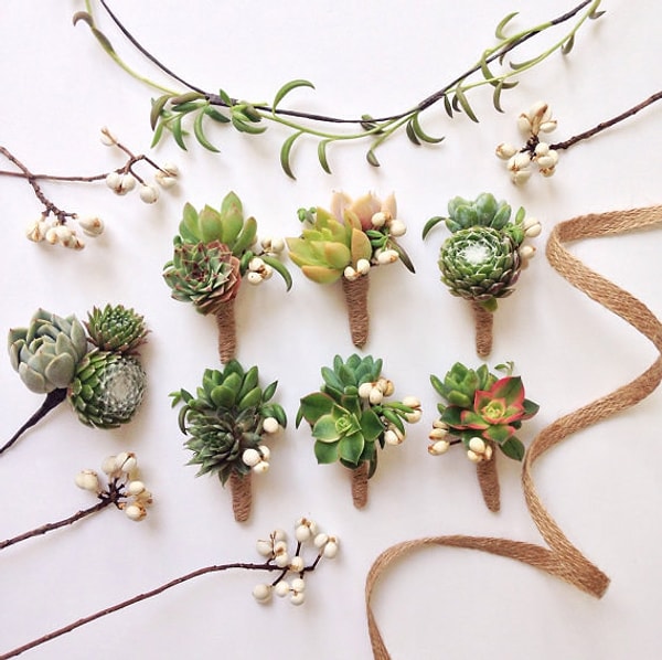 18. Из них получится отличная бутоньерка