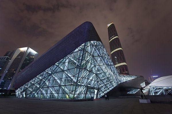 5. Оперный театр в Гуанчжоу