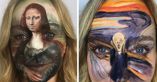 Лувр, Эрмитаж, Третьяковская галерея - любое произведение искусства на вашем лице