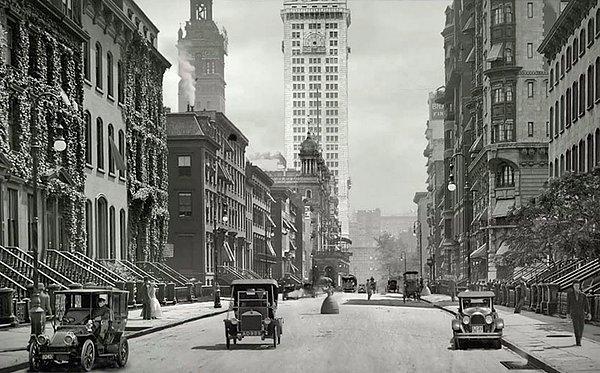 1900-1940 arasını New York, Boston, Detroit, Washington, D.C. ve Baltimore'u gösteren fotoğraflar