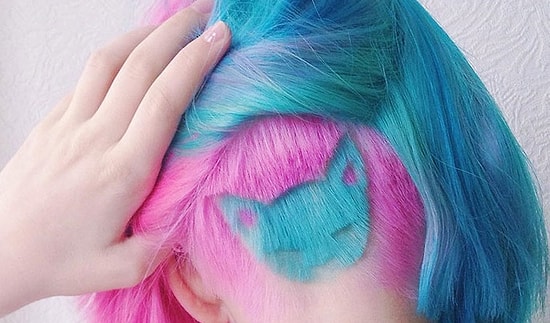 Прическа "радужная кошечка" - новый хит Instagram