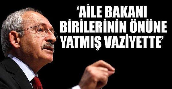 Aynı gün partisinin grup toplantısında konuşan CHP lideri Kılıçdaroğlu açıklamalarda bulundu.