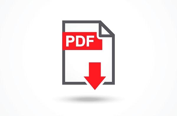 6. Günlük hayatta çokça karşımıza çıkan bir şey; PDF açılımı nedir?