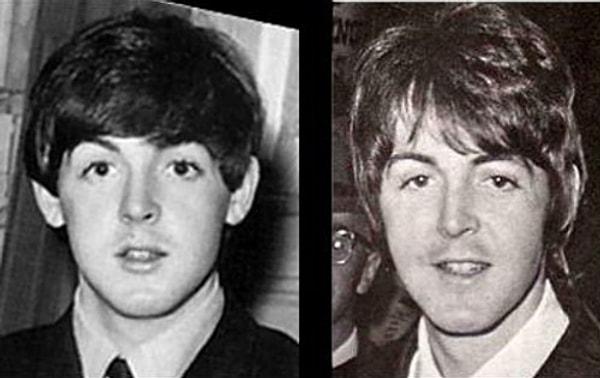 7. Paul McCartney öldü ve yerine bir başkası getirildi.