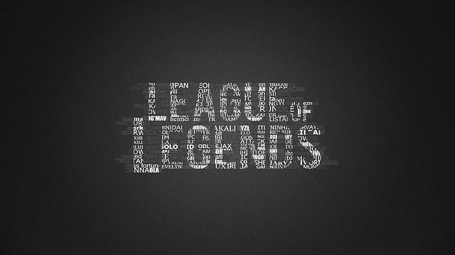 Türkiye’nin Tanınmış League of Legends Oyuncularına Yönelik 14 Tipografik Çalışma