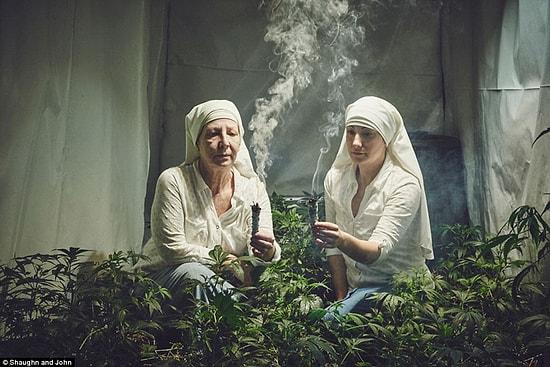 İki Rahibeden Asla Akla Gelmeyecek Meslek: Marihuana Yetiştiriciliği