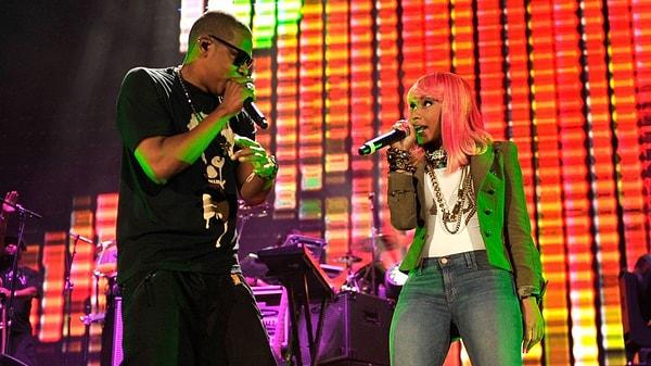 16. Nicki Minaj'ın sesi aslında Jay-Z'ye ait.