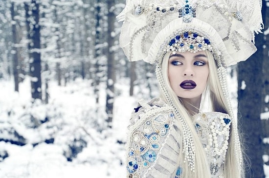 Русские красавицы из мрачных славянских сказок