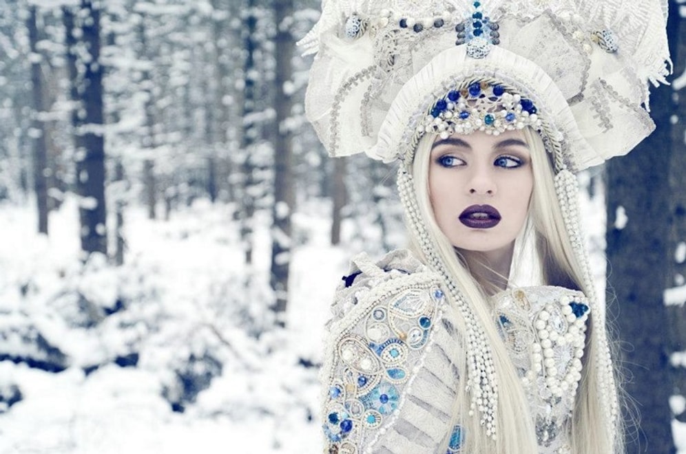 Русские красавицы из мрачных славянских сказок