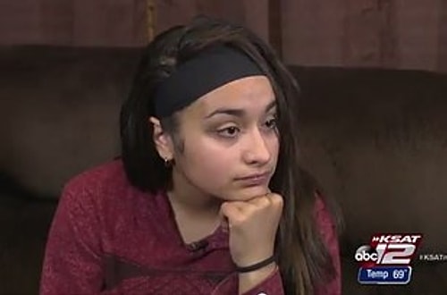 6.Sınıf öğrencisi Janissa Valdez, başka bir kız arkadaşıyla buluşmak için oraya gittiğinde; kendisi hakkında konuşulanları duyduğunu ve arkadaşına buradan gidelim dediğini söylüyor.