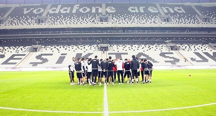 Beşiktaş'tan Vodafone Arena'da İlk Antrenman