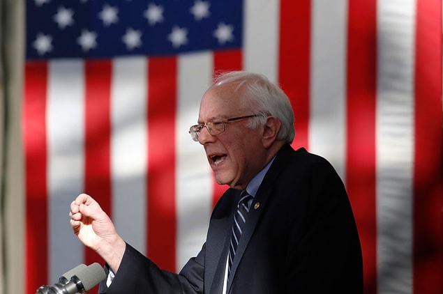 Sanders New York'tan umutlu