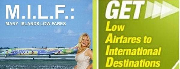 13. Spirit Airlines'ın Reklamı
