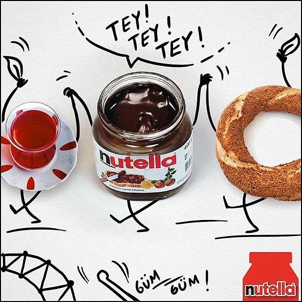 3. Hiçbir sevgili Nutella kadar uyumlu davranamaz