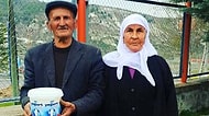 Bir Fotoğraf Ulaştırma Hikayesi Daha: Köy Yoğurdu Yapan Ellerinden Öpülesi Yaşlı Çift