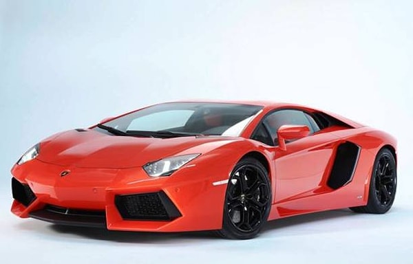 8. Lamborghini Aventador