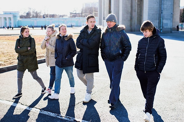 8. Напоследок вся компания сделала совместное фото.