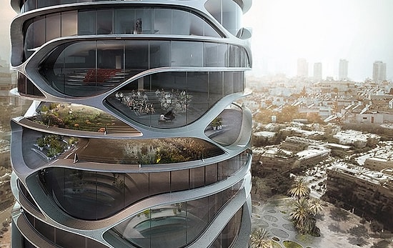 В Тель-Авиве построят футуристический небоскреб