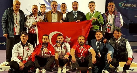 Avrupa Halter Şampiyonası'nda 3 Altın Madalya Kazandık