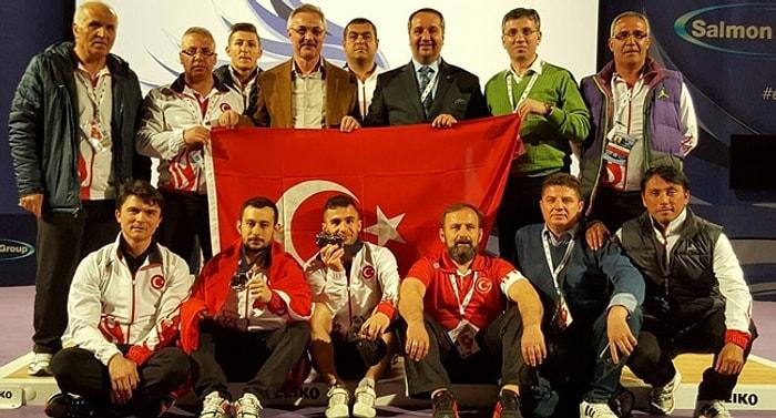 Avrupa Halter Şampiyonası'nda 3 Altın Madalya Kazandık
