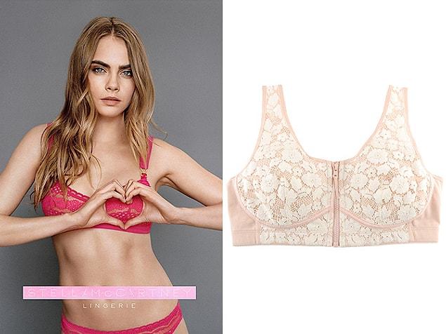 She expanded her work for the Breast Cancer Awareness Month by designing a mastectomy bra!