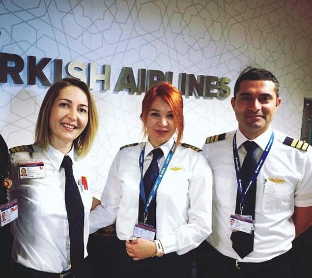 Şu an THY bünyesinde toplam 71 kadın pilot var!