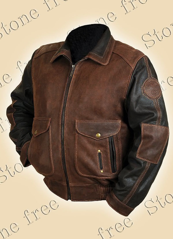 1. Кожаная куртка