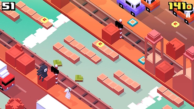 14-) Crossy Road