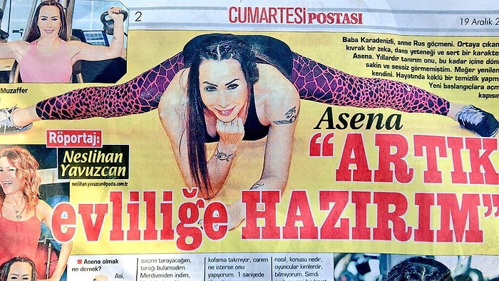 Dansöz Asena'dan İlham Alıp Temsilen Evliliğe Hazır Olma Pozu Veren 32 Kişi