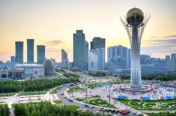 7. Şimdi de Kazakistan'ın başkentini soralım.