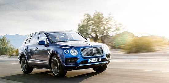 В Москве презентовали новый кроссовер Bentley Bentayga