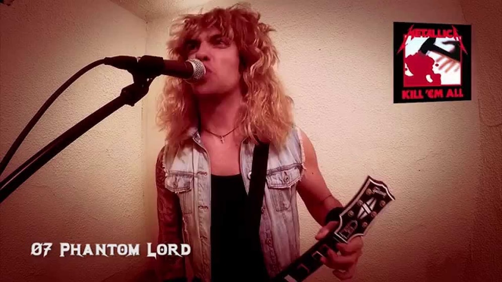10 Dakikada 99 Metallica Şarkısı Cover'ı