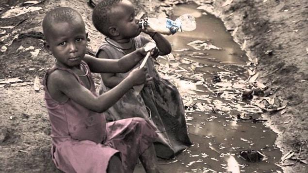 6. There are millions of people who are in need of clean (drinking) water.