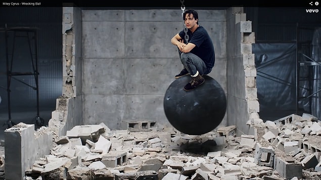 7. This picture is symbolizing Keanu's career.