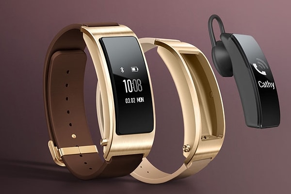 3. Умный браслет с гарнитурой и фитнес-трекер -Huawei TalkBand B3
