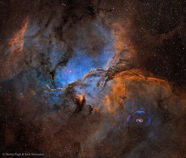 28. NGC 6188 ve NGC 6164