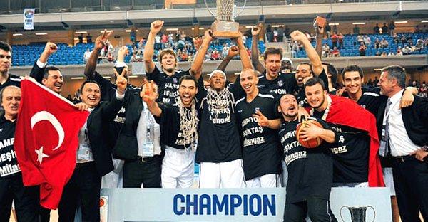 6. Mesela Beşiktaş Milangaz basketbol takımı, 2012 Eurochallenge Kupası'nın sahibi olmuştu.
