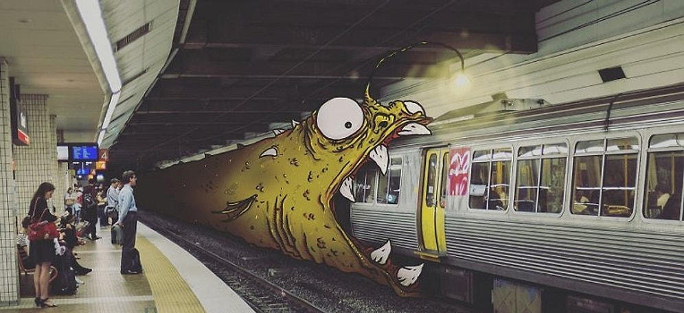 Монстры среди нас: веселые дополнения к фото