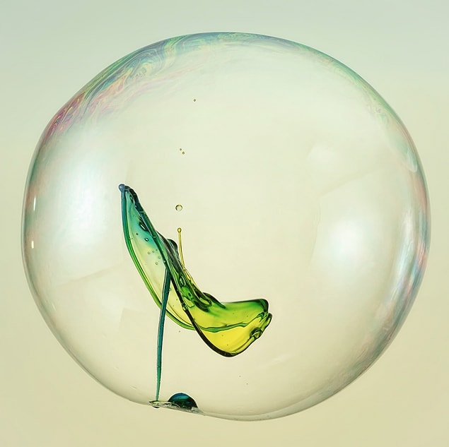 10. Witness an explosion in a soap bubble! No photo-shop, just a good camera that can zoom.