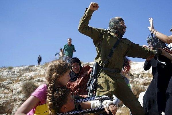 9. İsrail - Askerlerin Filistinlilere karşı aşırı güç kullanımı.