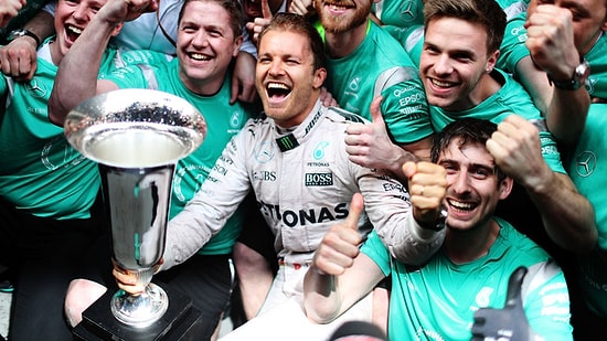 Rosberg'ten Üst Üste 6. Zafer