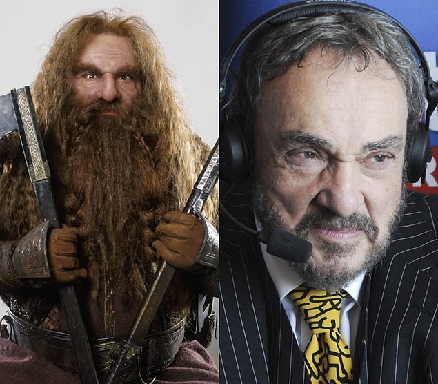 12. Gimli: John Rhys-Davies